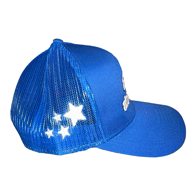 ALONESTAR TRUCKER HAT BLUE