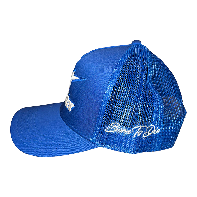 ALONESTAR TRUCKER HAT BLUE