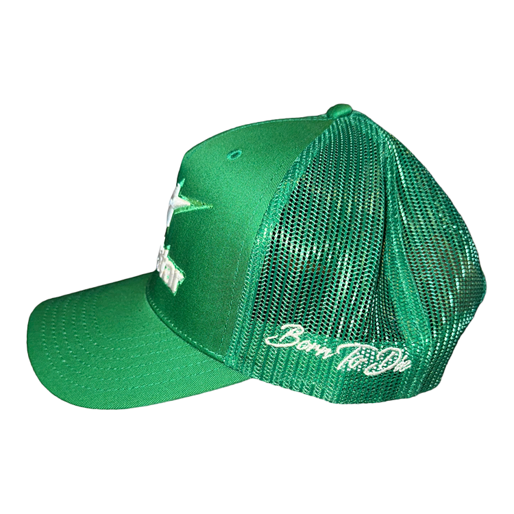 ALONESTAR TRUCKER HAT GREEN