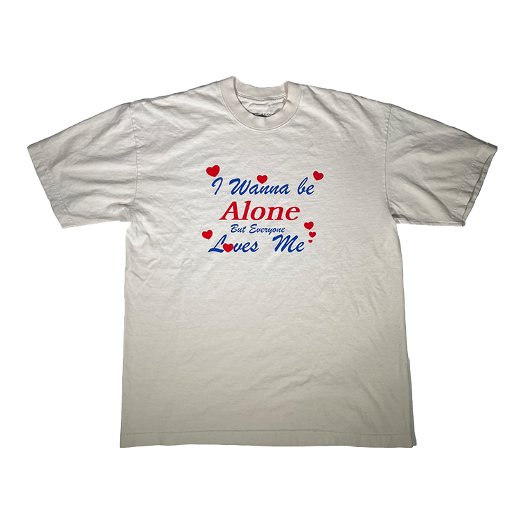 ALONESTAR I WANNA BE ALONE TEE