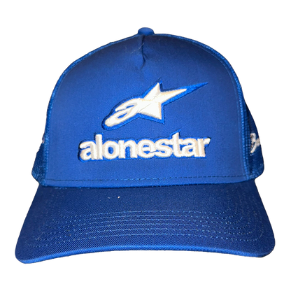 ALONESTAR TRUCKER HAT BLUE
