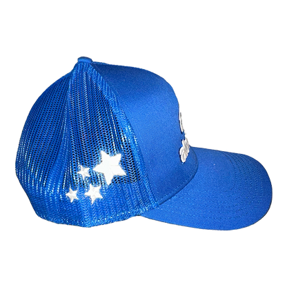 ALONESTAR TRUCKER HAT BLUE