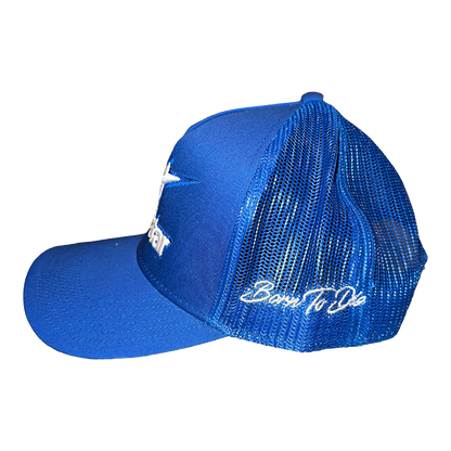 ALONESTAR TRUCKER HAT BLUE