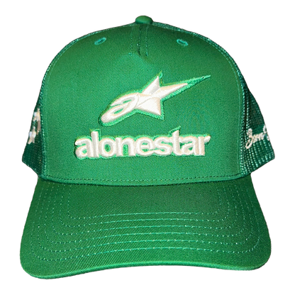 ALONESTAR TRUCKER HAT GREEN