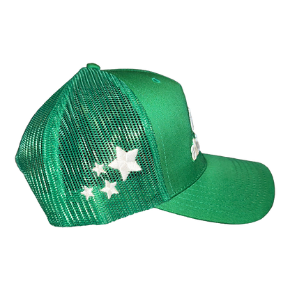 ALONESTAR TRUCKER HAT GREEN