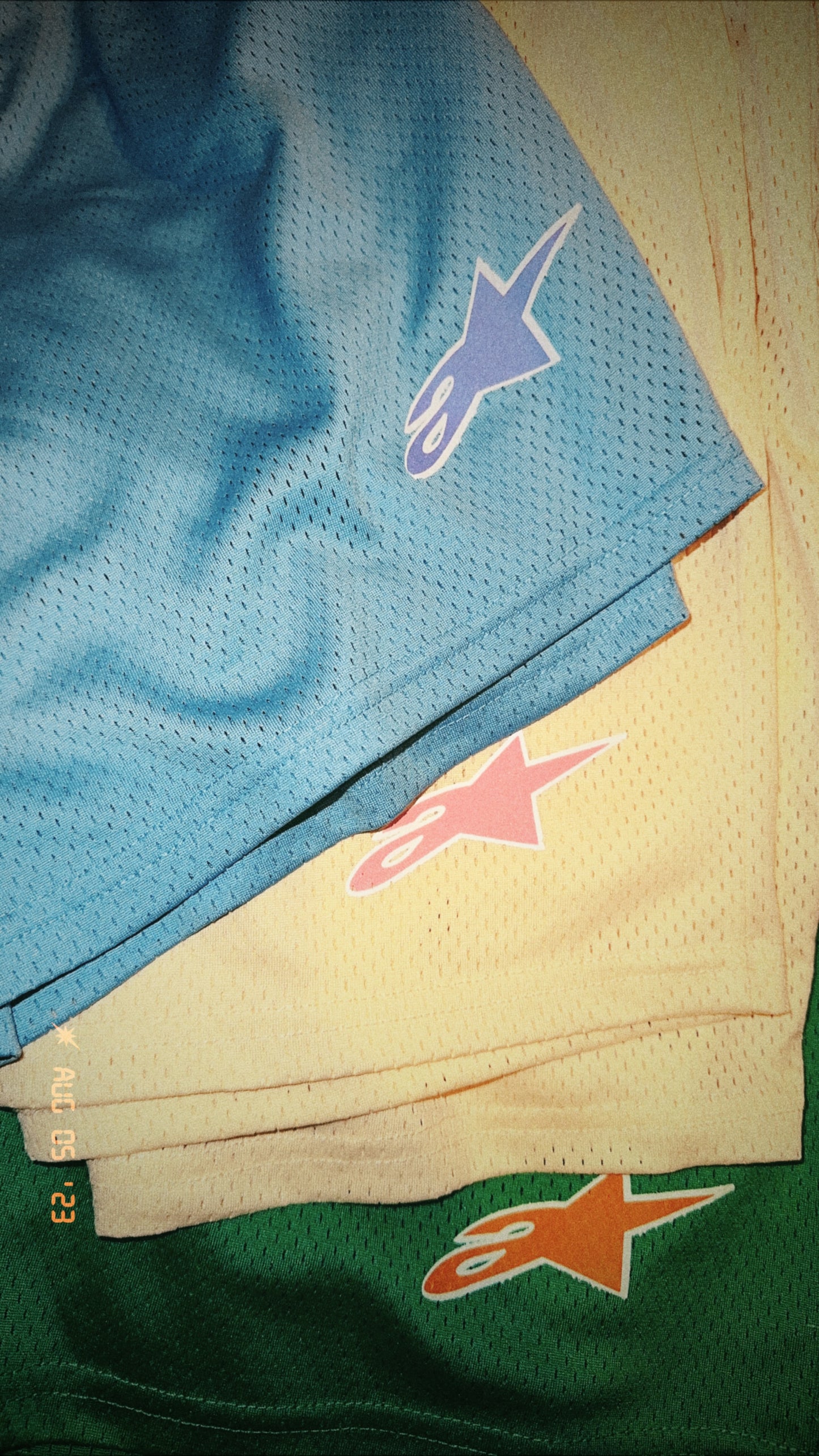 ALONESTAR LOGO MESH SHORTS