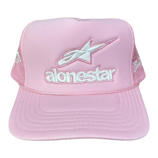 ALONESTAR TRUCKER HAT PINK